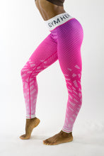 Load image into Gallery viewer, Sports Pink Ombre Leggings - KDesign Fitness
