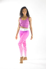 Load image into Gallery viewer, Sports Pink Ombre Leggings - KDesign Fitness
