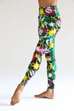 Load image into Gallery viewer, BOOM Green Leggings - KDesign Fitness
