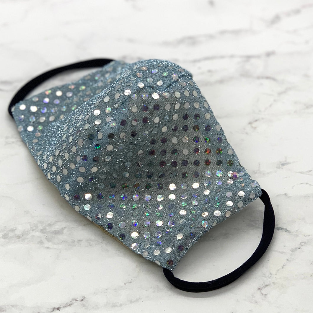 Sparkle Mask Light Blue  -Two Layers-